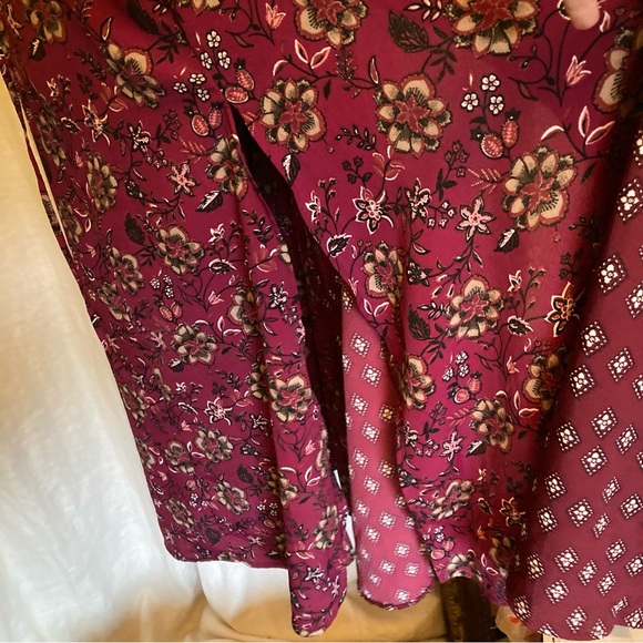 Band of Gypsies Red Maxi Dress XS - Picture 4 of 7